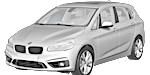 BMW F45 C2081 Fault Code